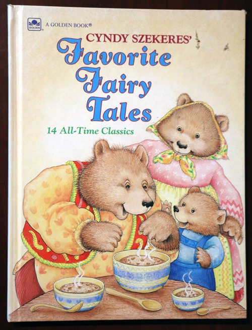 Cyndy Szekeres' FAVORITE FAIRY TALES 1991 Golden Book 14 All-Time Classics