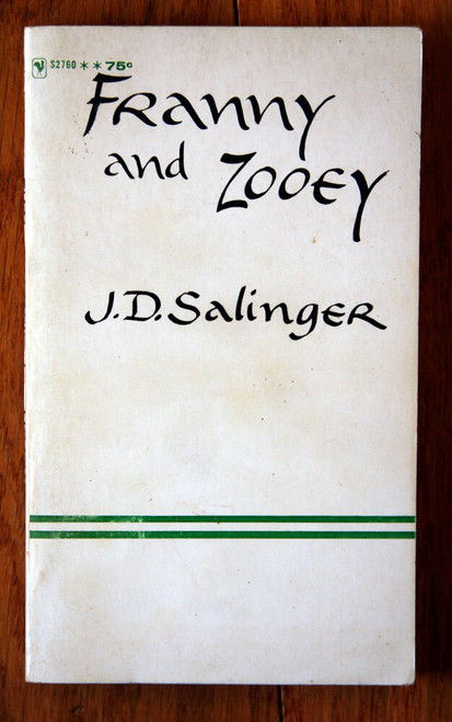 FRANNY AND ZOOEY by J.D. Salinger (1964) Bantam Books Vintage Paperback S2760