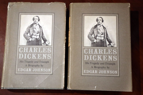 CHARLES DICKENS: His Tragedy and Triumph by Edgar Johnson 1952 HC/DJ Book Set