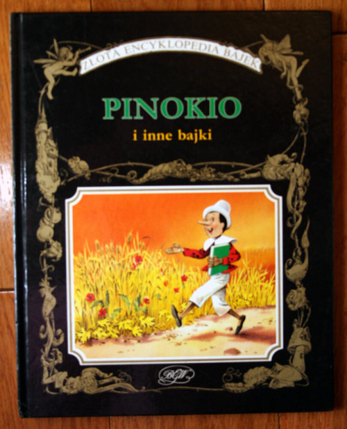 PINOKIO I INNE BAJKI Pinocchio & Other Fairy Tales POLISH EDITION Tony Wolf 1991