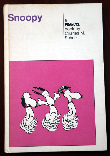 SNOOPY A PEANUTS Book by Charles M. Schulz 1958 Weekly Reader Vintage Hardcover