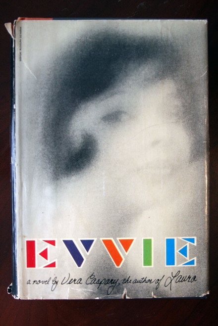 EVVIE by Vera Caspary 1960 First Edition HC/DJ Scarce Vintage Novel LAURA Author