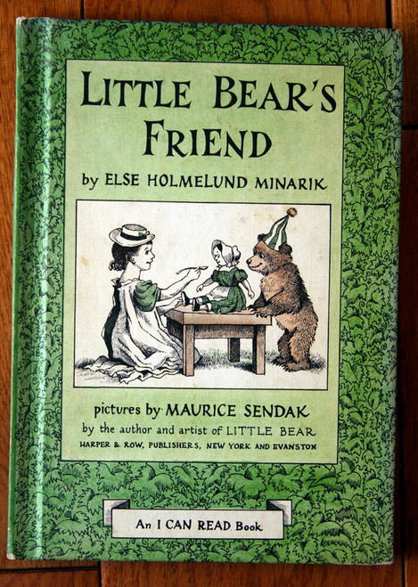 LITTLE BEAR'S FRIEND by Else Holmelund Minarik 1960 Early Edition Maurice Sendak