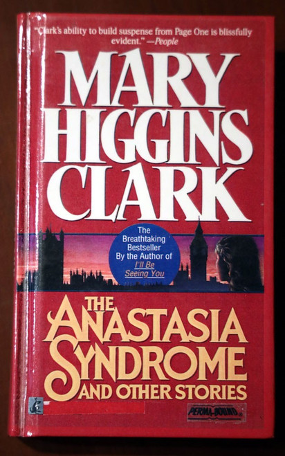 The Anastasia Syndrome by Mary Higgins Clark PERMA-BOUND Hardcover 1991 RARE
