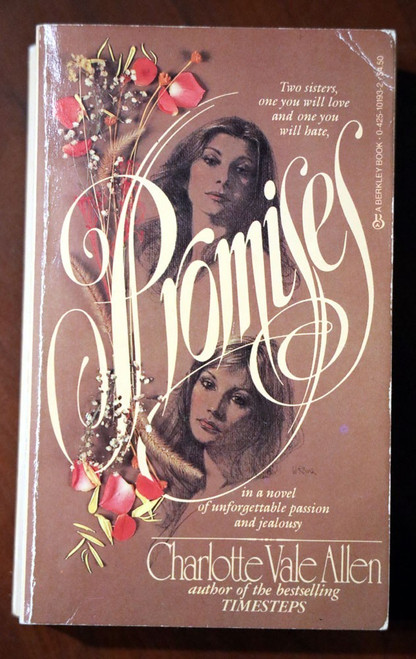 PROMISES by Charlotte Vale Allen 1986 Vintage Paperback Berkley ROMANCE NOVEL