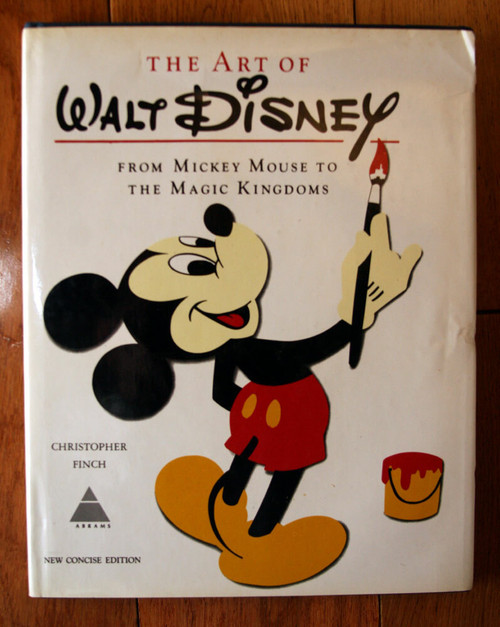 The Art of WALT DISNEY by Christopher Finch 1975 HC/DJ New Concise Edition