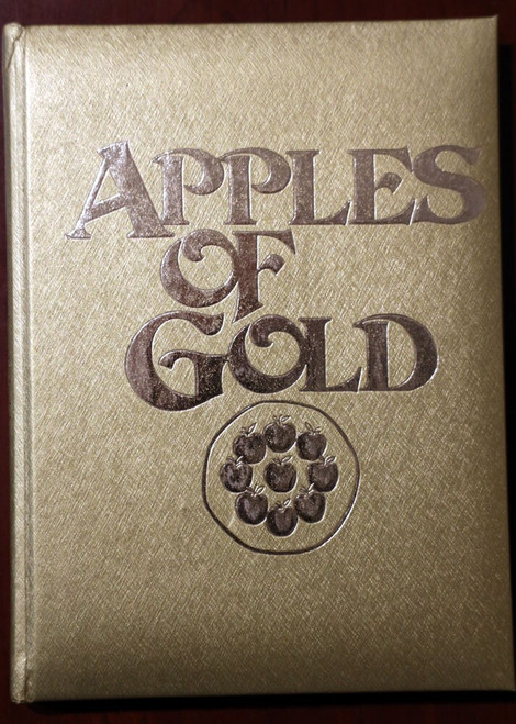 Apples of Gold - Jo Petty 1962 C.R. Gibson Company Vintage Poetry Book Hardcover