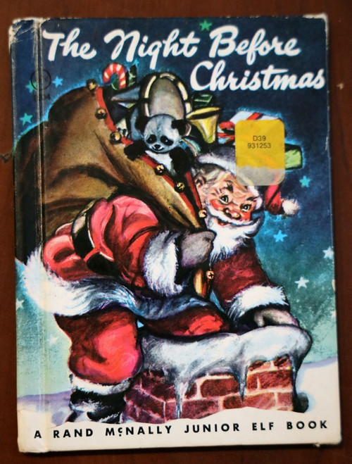 The Night Before Christmas by Clement C. Moore / Elizabeth Webbe JUNIOR ELF 1950