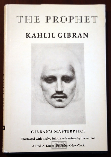 THE PROPHET by Kahlil Gibran 1969 HC/DJ 84th Printing Vintage Alfred A. Knopf