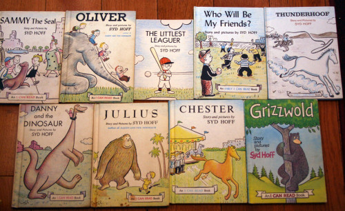 Lot of 9 Vintage SYD HOFF Children's Books Grizzwold, Oliver, Julius, Sammy Seal
