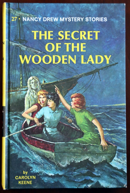 Secret of the Wooden Lady by Carolyn Keene 1967 NANCY DREW MYSTERY #27 Yellow HC
