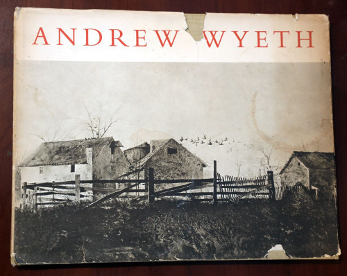 ANDREW WYETH Dry Brush and Pencil Drawings 1963 HC/DJ Fogg Art Museum Exhibition