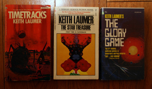 KEITH LAUMER The Glory Game, Timetracks, The Star Treasure SCI-FI Paperbacks