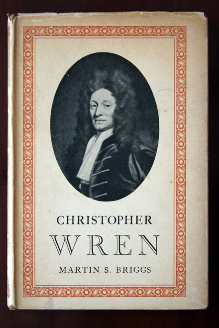 CHRISTOPHER WREN by Martin S. Briggs 1951 1st Ed. Falcon Educational Books HC/DJ