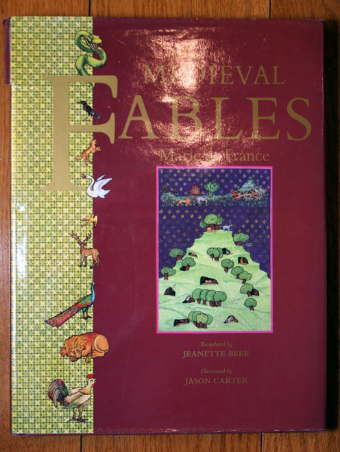 MEDIEVAL FABLES by Marie de France & Illustrated by Jason Carter 1983 HC/DJ