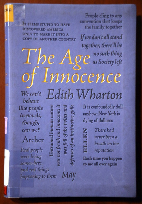 The Age of Innocence by Edith Wharton 2014 Canterbury Classics Vinyl Cover