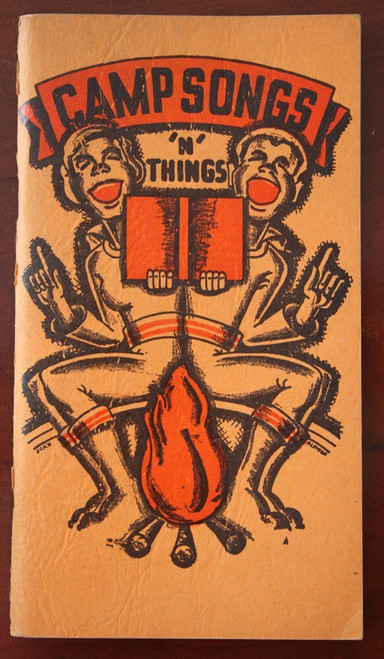 CAMP SONGS 'N' THINGS 1939 Zander & Klusmann 3rd Printing Music Stuntz Phun RARE