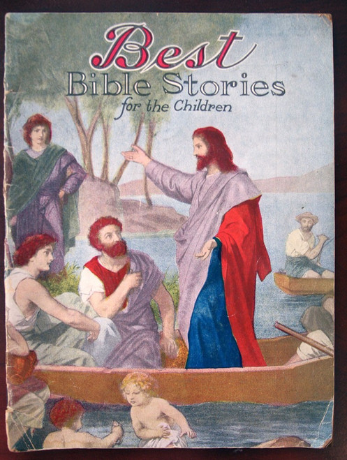 Best Bible Stories for the Children 1926 Metropolitan Church Association RARE