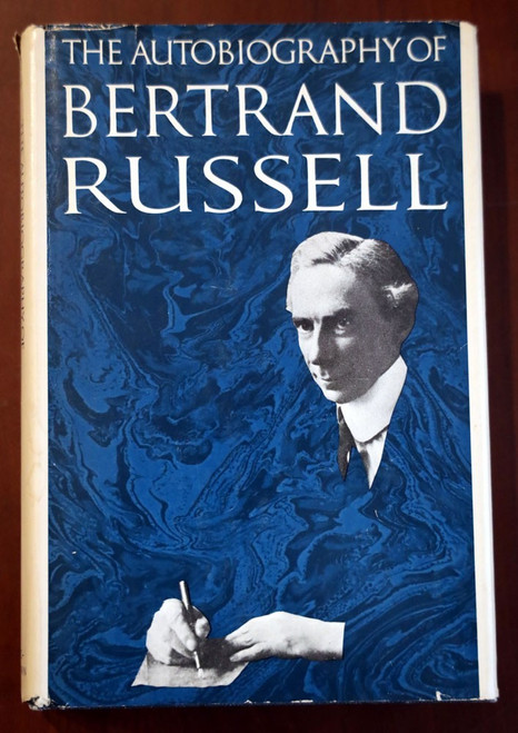 The Autobiography of Bertrand Russell 1872-1914 HC/DJ [1967] Illustrated BCE