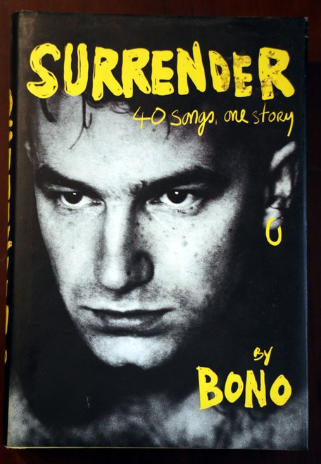 SURRENDER: 40 Songs, One Story by BONO 2022 First Edition HC/DJ Book U2 Music