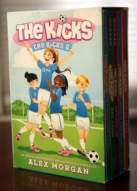 THE KICKS: Kicks 6 by Alex Morgan 5 Paperback Boxed Set Children's Girl's SOCCER