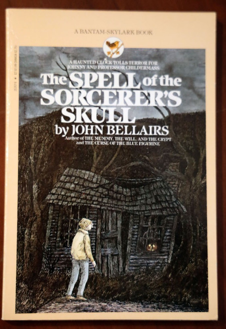 Spell of the Sorcerer's Skull - John Bellairs 1985 Bantam Paperback Edward Gorey