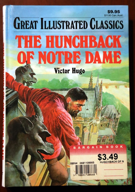HUNCHBACK OF NOTRE DAME Victor Hugo Great Illustrated Classics Baronet Book 1994