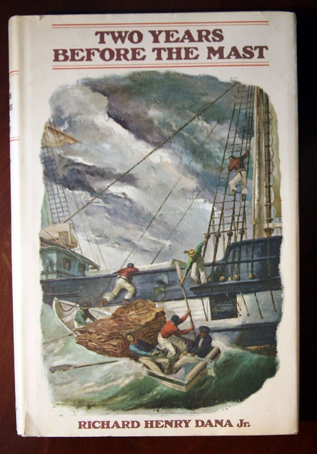 TWO YEARS BEFORE THE MAST Richard Henry Dana Jr. 1949 HC/DJ Robert Frankenberg