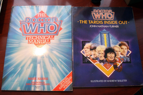 The Doctor Who Technical Manual 1983 + Doctor Who The Tardis Inside Out 1985 BBC