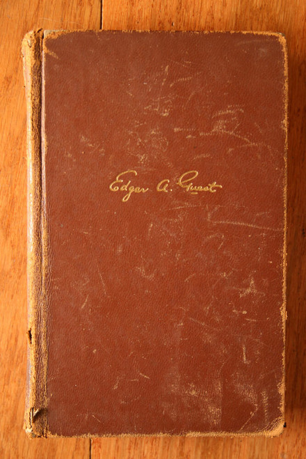 Collected Verse of Edgar A. Guest Leather Bound Copy 1953 Reilly & Lee Co. RARE