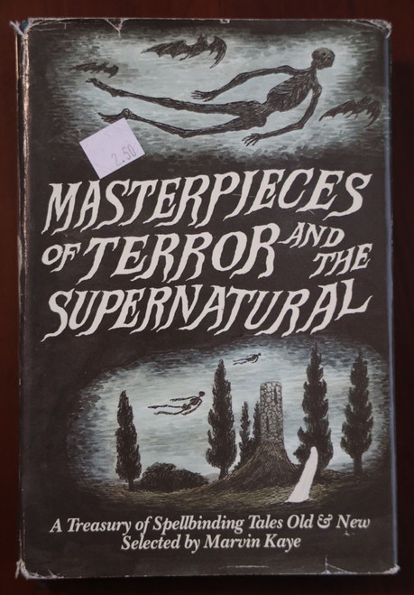 Masterpieces of Terror and the Supernatural 1985 Marvin Kaye /Edward Gorey HC/DJ