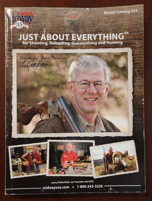 MIDWAY USA Master Catalog #35 2012 Shooting/Reloading/Gunsmithing/Hunting/GUNS