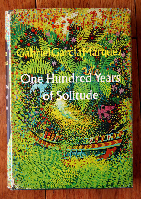 One Hundred Years of Solitude by Gabriel Garcia Marquez 1970 1st Edition HC/DJ