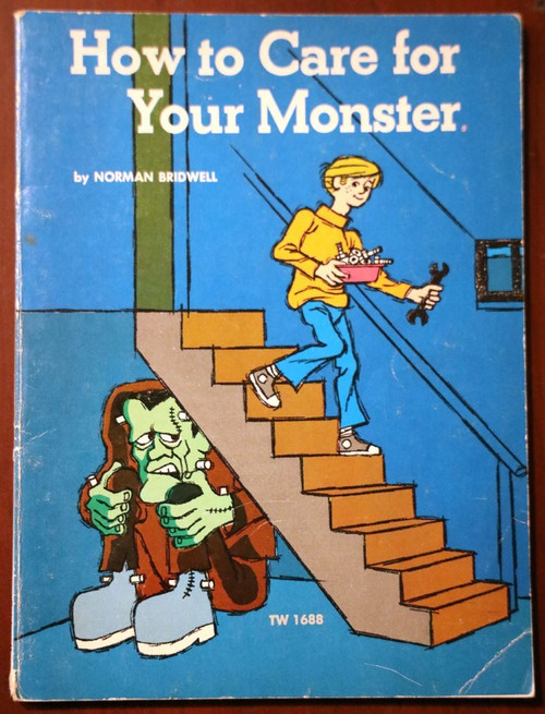 How to Care for Your Monster by Norman Bridwell 1973 Scholastic Paperback TW1688