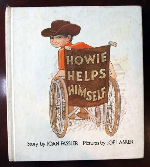 Howie Helps Himself by Joan Fassler 1976 Vintage Book Wheelchair Cerebral Palsy