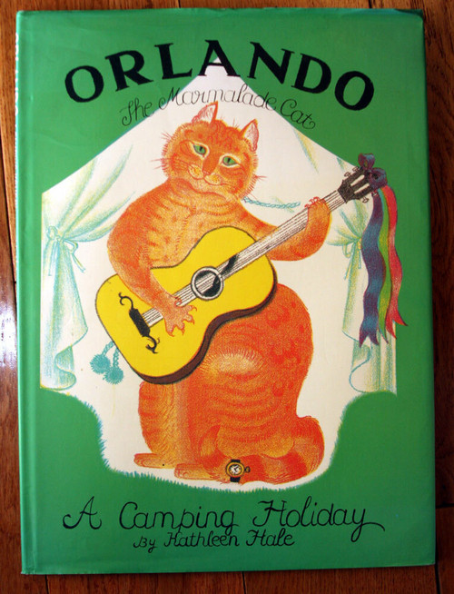Orlando The Marmalade Cat: A Camping Holiday by Kathleen Hale HC/DJ 1938/1990