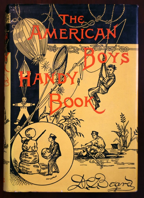 The American Boys Handy Book by D.C. Beard 1978 HC/DJ Scouts/Fishing/Hunting