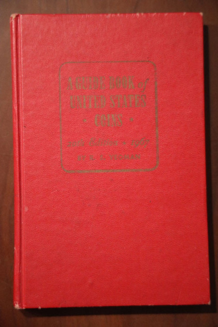 A Guide Book of United States Coins 20th Edition 1967 by R.S. Yeoman US RED BOOK