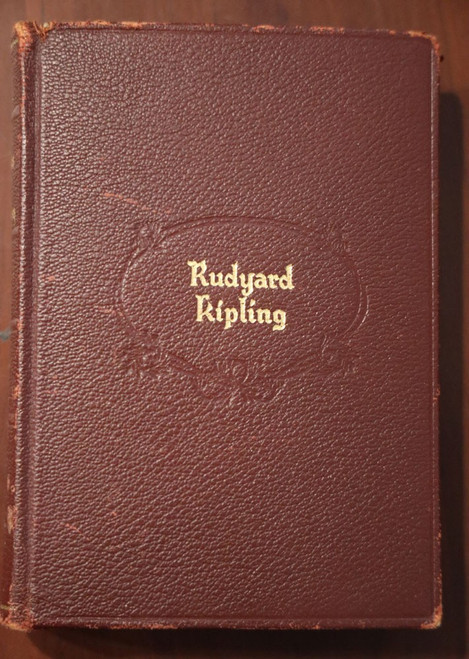 The Works of Rudyard Kipling One Volume Edition Walter J. Black Leather Vintage
