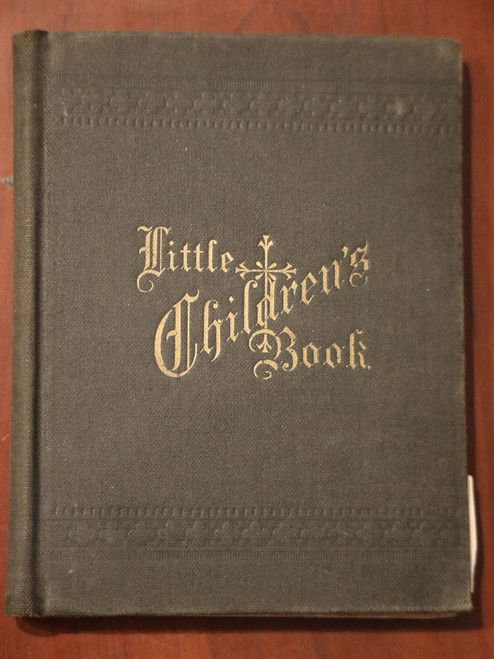 Little Children's Book 1885 United Lutheran Church Music Songbook Hymnal Antique
