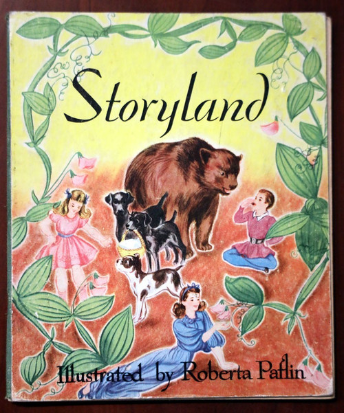 Storyland Illustrated by Mary Patric/Roberta Paflin 1946 Vintage Pied Piper Book