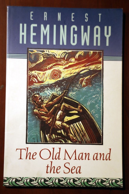 The Old Man and the Sea by Ernest Hemingway 1995 First Scribner Paperback TPB