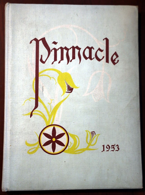 1953 PINNACLE Hamburg Area High School Yearbook HAHS Pennsylvania Berks Co. PA