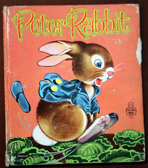 PETER RABBIT Vintage 1953 Whitman Tell-A-Tale #2515 Illustrated by Beth Wilson