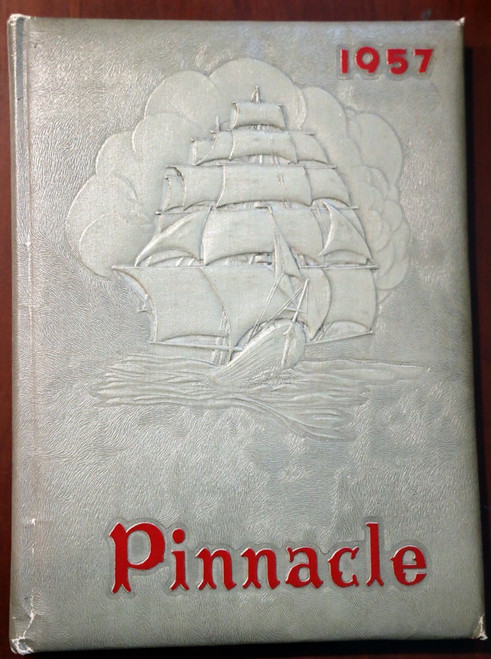 1957 PINNACLE Hamburg Area High School Yearbook HAHS Pennsylvania Berks Co. PA