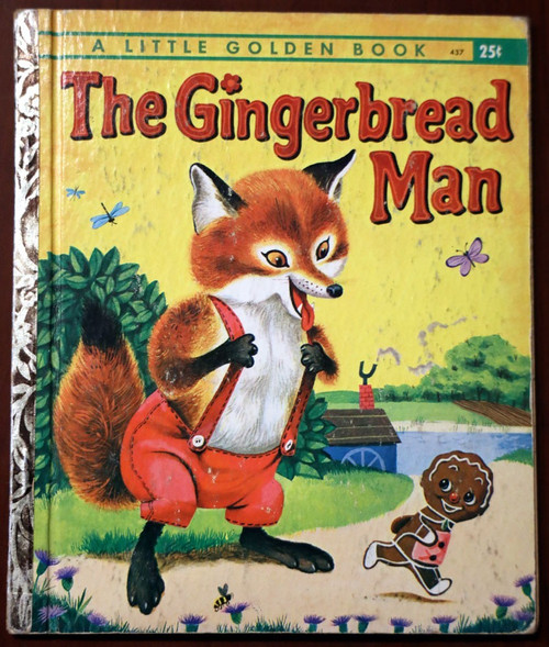 Gingerbread Man 1961 Vintage Little Golden Book #437 Nancy Nolte/Richard Scarry