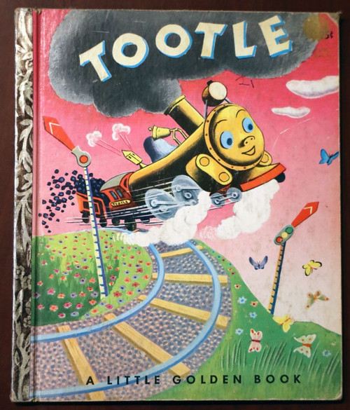 TOOTLE by Gertrude Crampton & Tibor Gergely 1946 Vintage Little Golden Book "S"
