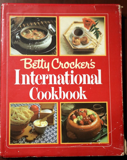 Betty Crocker's International Cookbook 1980 Vintage Book HC/DJ Random House