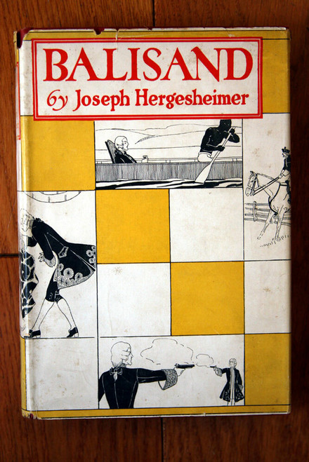 BALISAND by Joseph Hergesheimer 1924 HC/DJ Grosset & Dunlap Deluxe Edition