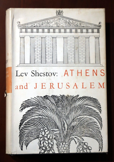 Lev Shestov: ATHENS AND JERUSALEM by Bernard Martin 1966 HC/DJ Philosophy/Jewish